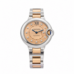 Cartier Ballon Bleu De 33MM W2BB0032 Two-Tone Watch